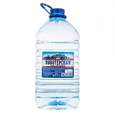 Вода «Новотерская питьевая» 3х5 л, одноразовая тара