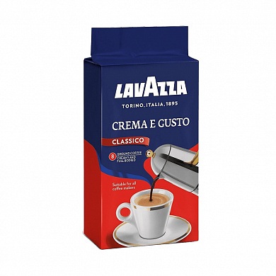 Кофе Lavazza Crema e Gusto молотый, 250 г