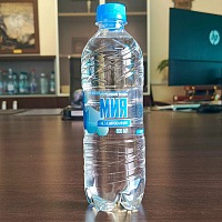 Брендированная вода №12 0,5 л, ПЭТ круглая (этикетка круговая полипропилен/бумажная)