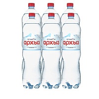 Вода минеральная «ЛЕГЕНДА ГОР АРХЫЗ» 6х1,5 л, газ ПЭТ