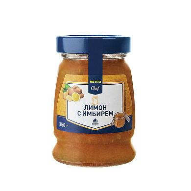 Лимон с имбирем протертый с сахаром, 350 г