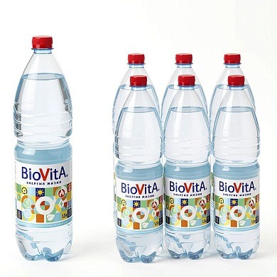 Вода структурированная BioVita 6х1,5 л, без газа ПЭТ