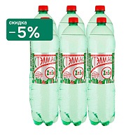 Вода «Стэлмас Цинк Селен» 6х1,5 л газ ПЭТ