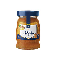 Лимон с имбирем протертый с сахаром, 350 г