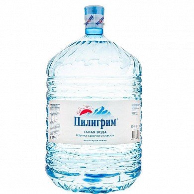 Вода минеральная «Пилигрим» 19 л, одноразовая тара