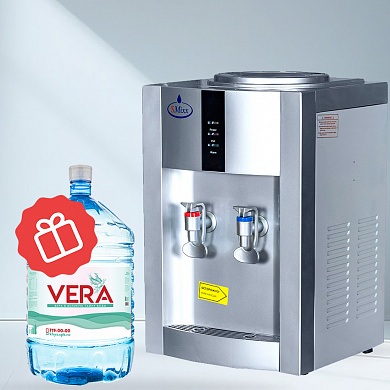 Кулер настольный для воды SMixx 16 TB серебристый