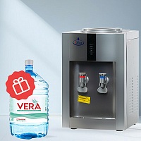 Кулер настольный для воды SMixx 16TD/E серебристый