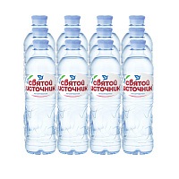 Вода «Святой Источник» 12х0,5 л, без газа ПЭТ