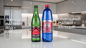 Вода с магнием «Лысогорская» или «Стэлмас Mg+»