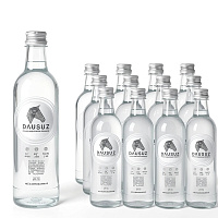 Вода минеральная DAUSUZ 12х0,5 л, без газа стекло