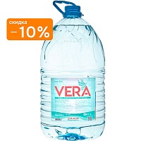 Вода «Вера» 5 л, одноразовая тара