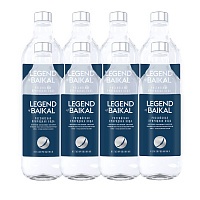 Вода глубинная кислородная Legend of Baikal 8х0,5 л, без газа стекло