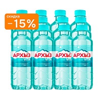 Вода минеральная «Архыз Vita» 12х0,33 л, без газа ПЭТ