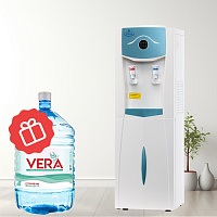 Кулер напольный для воды SMixx 03 L белый с голубым
