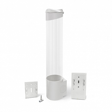 Держатель Ecotronic для стаканов белый