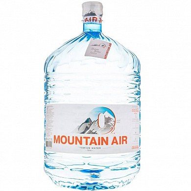 Вода минеральная MOUNTAIN AIR 19 л, одноразовая тара