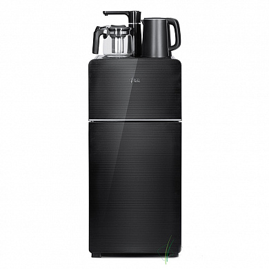 Кулер напольный для воды с чайным столиком Тиабар Ecotronic TB18-LE черный