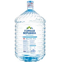 Вода минеральная «Горная Вершина» 19 л, одноразовая тара