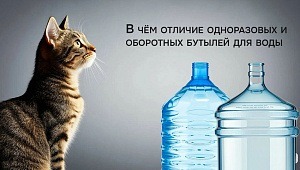 Бутыль 19 литров: одноразовая или оборотная, какая лучше