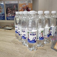 Брендированная вода №8 0,5 л, ПЭТ (этикетка круговая полипропилен)