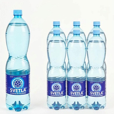 Вода SVETLA 6х1,5 л без газа, ПЭТ