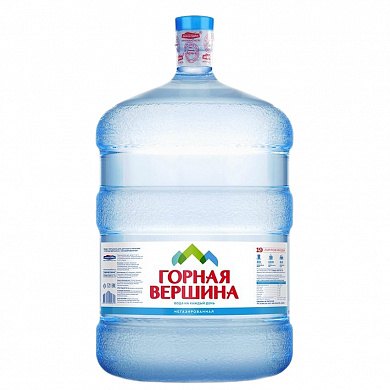 Вода минеральная «Горная Вершина» 19 л, оборотная тара